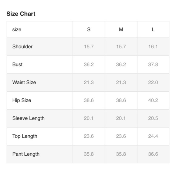 New Pink Pajama Set - Picture 5 of 5